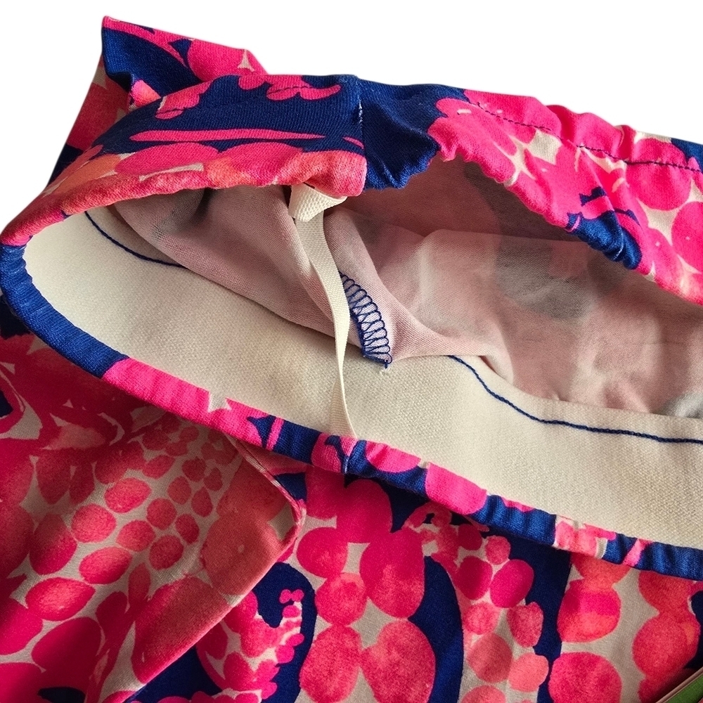 NWT Lilly Pulitzer Laurana Mocean Pink and Blue Floral Dress - Picture 4 of 4